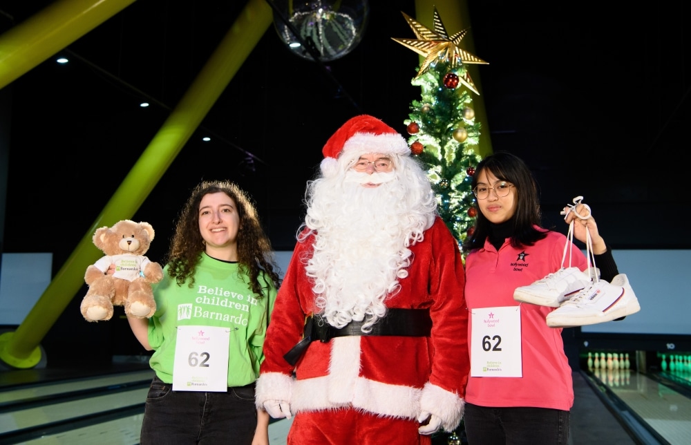 Barnardo's bowled over by Father Christmas race